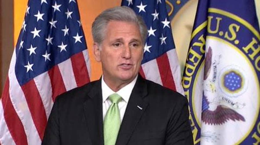 Rep McCarthy: Pelosi admitting failure by not sending impeachment