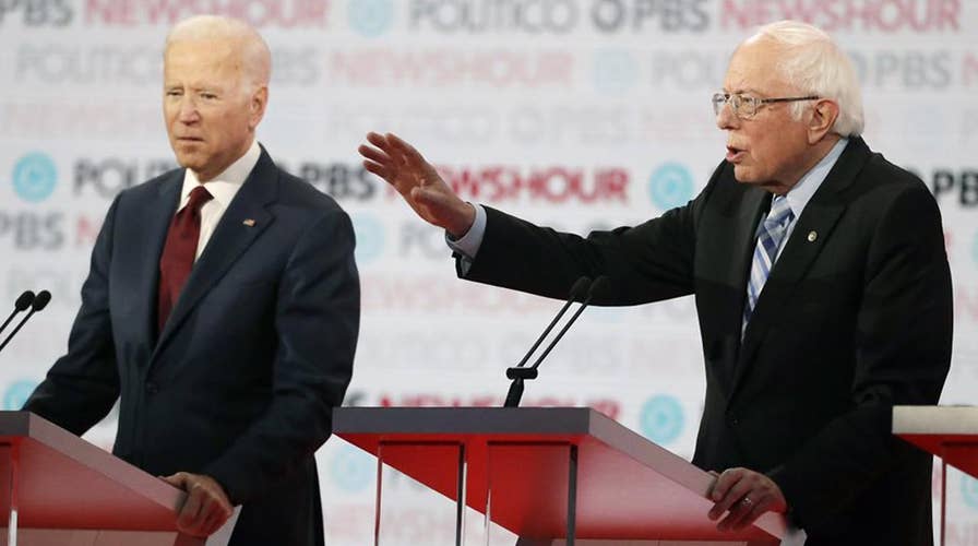 Democratic presidential candidates respond to lack of representation at debate, take aim at Trump's economy