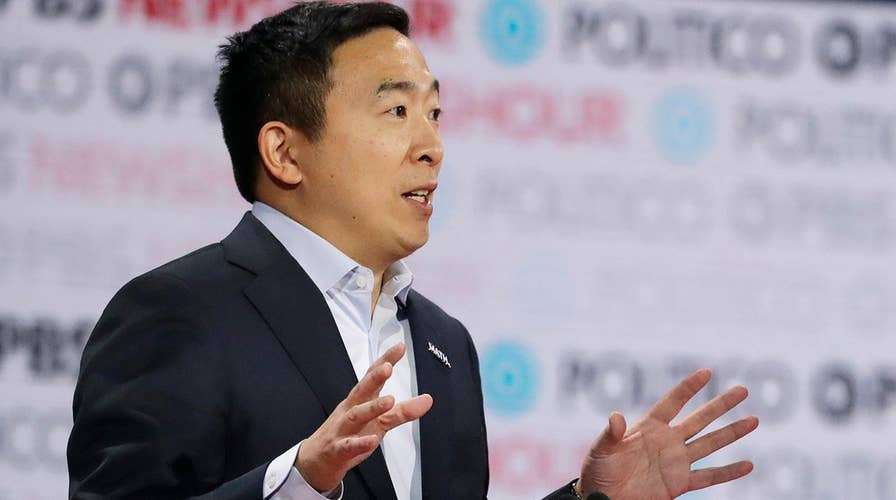 Andrew Yang calls out Democrats for impeachment hysteria