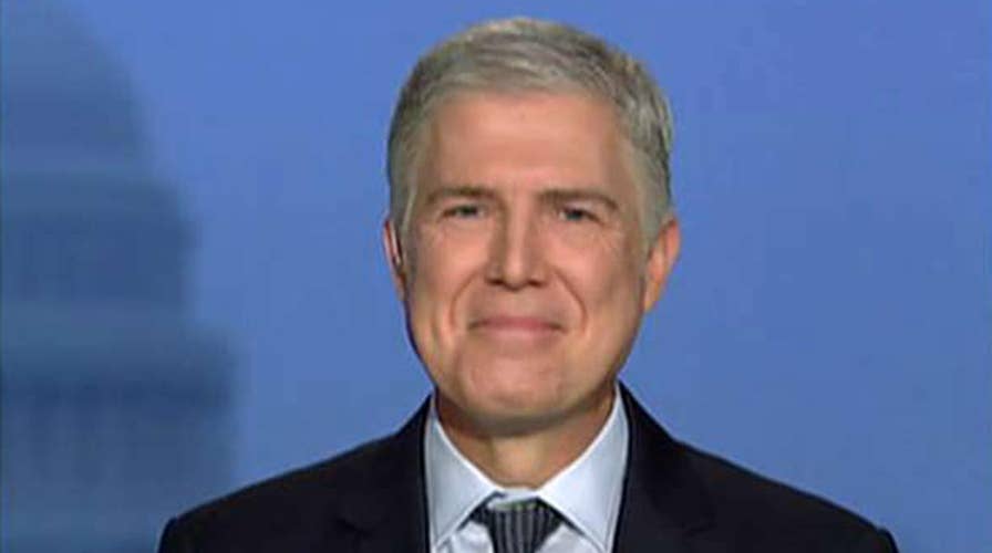 Justice Gorsuch under fire for saying 'Merry Christmas' during Fox News interview