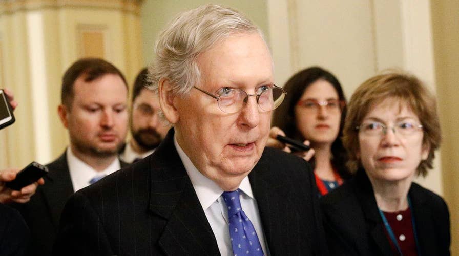 Mitch McConnell calls Nancy Pelosi's impeachment delay 'absurd'