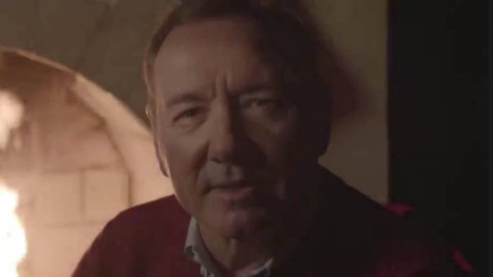 Kevin Spacey posts bizarre video as character Frank Underwood