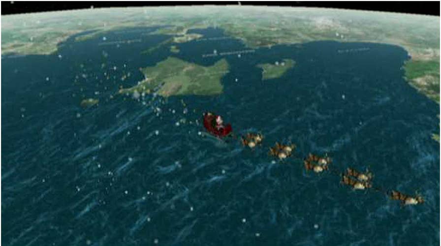 NORAD tracks Santa's Christmas flight