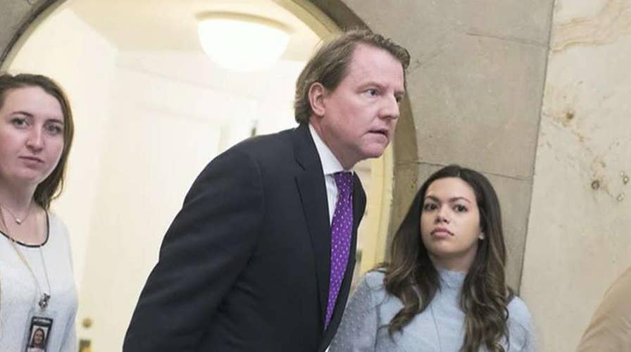 House Democrats raise prospect of new impeachment articles against President Trump to compel McGahn testimony