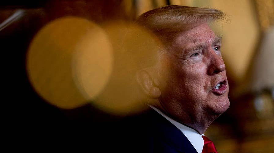 President Trump slams Nancy Pelosi over impeachment