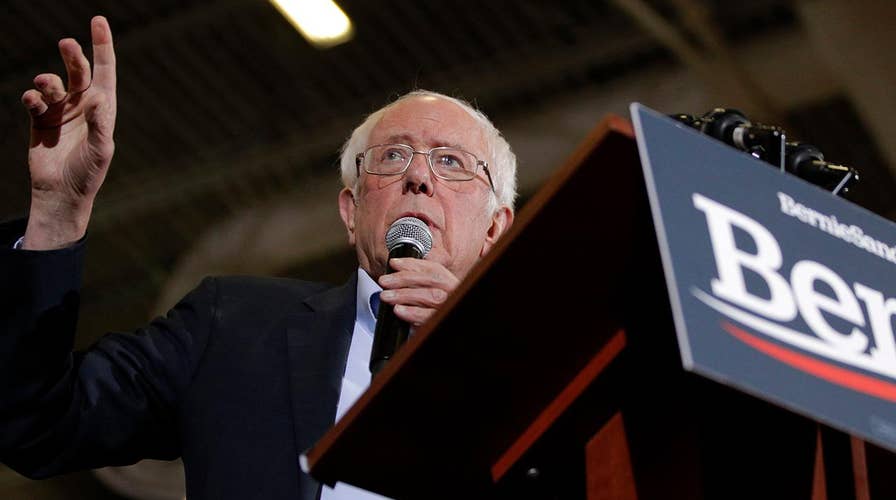 Sen. Bernie Sanders goes to bat on the campaign trail to save minor league baseball teams