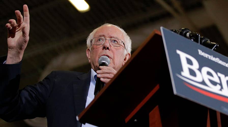 Sen. Bernie Sanders goes to bat on the campaign trail to save minor league baseball teams
