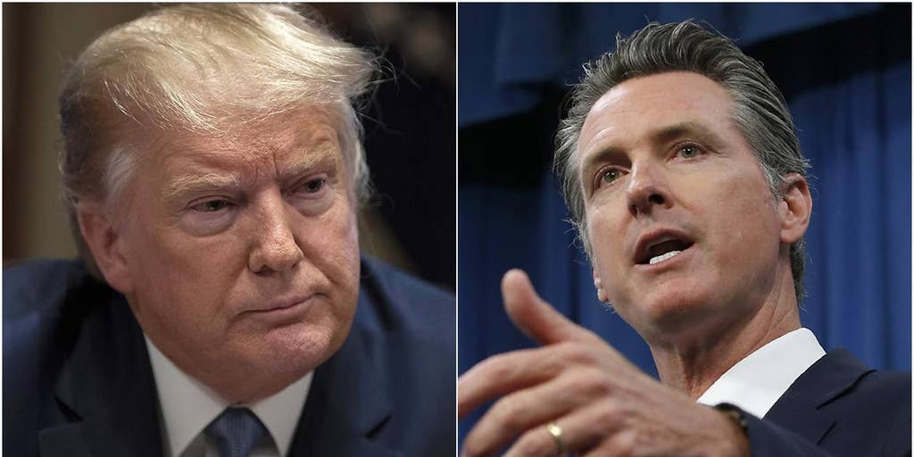 Gov. Gavin Newsom, President Trump Spar Over Solutions To Combat Rising ...