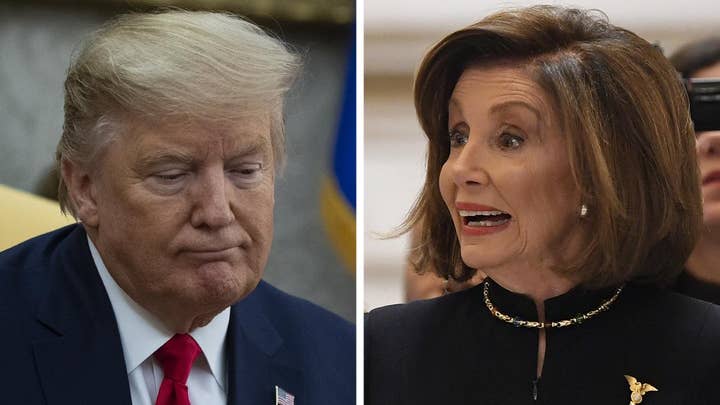 President Trump, Speaker Pelosi feud over Twitter over impeachment