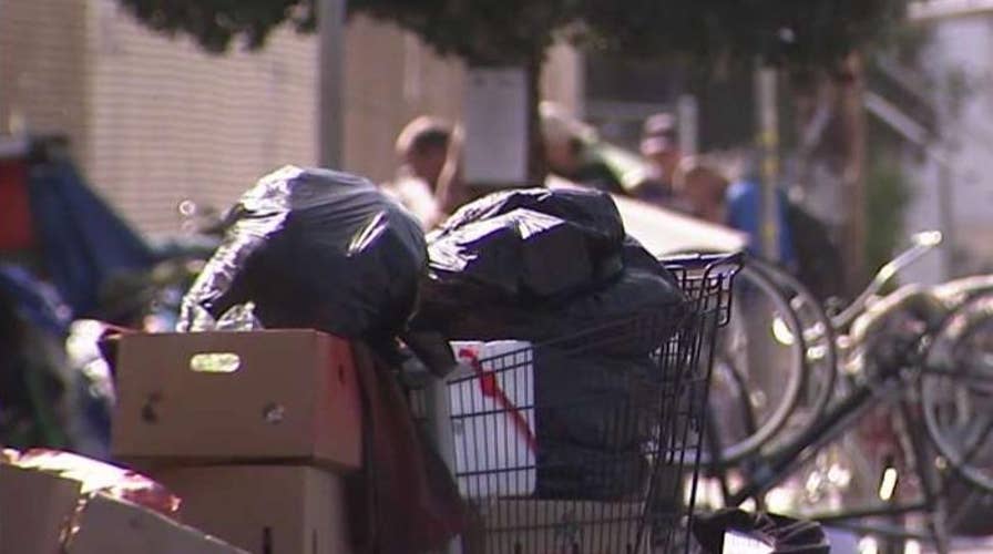 President Trump blames Nancy Pelosi and Gov. Newsom for California's homeless plight
