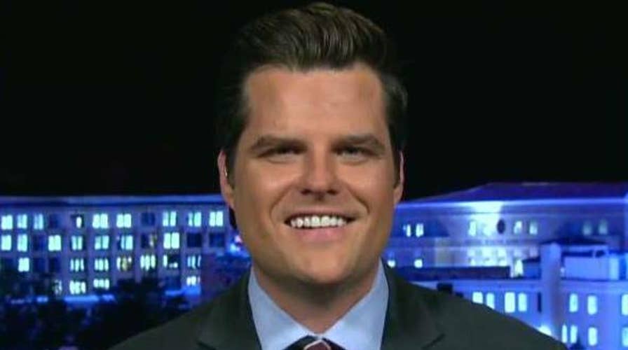 Rep. Gaetz says Pelosi is refusing to deliver articles of impeachment 'like some demented, non-Santa Claus'