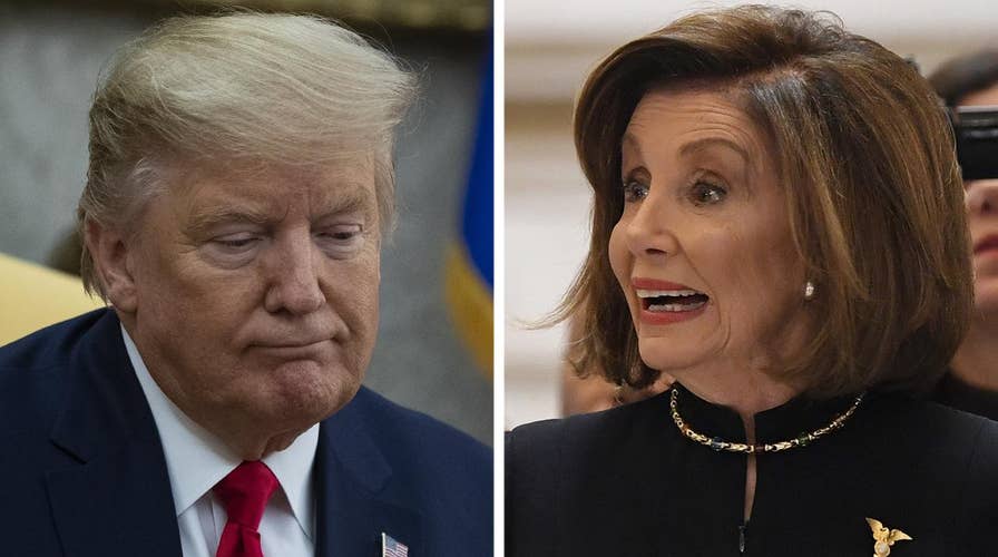 President Trump, Speaker Pelosi feud over Twitter over impeachment