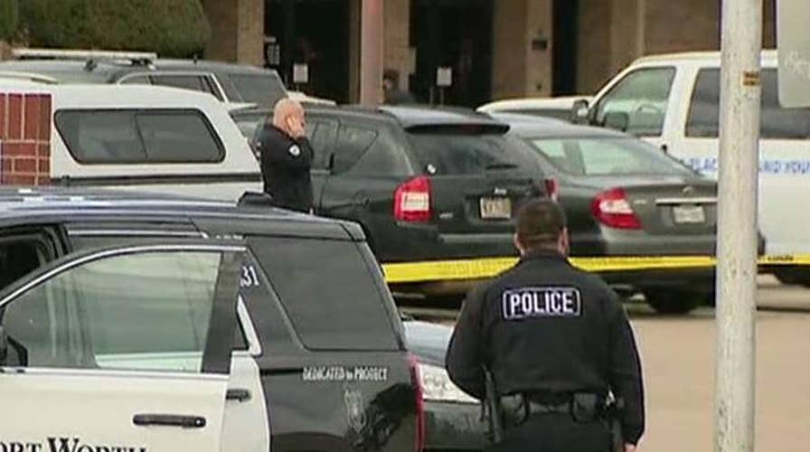 Texas church shooting: Gunman kills 2 before being taken down by armed congregants