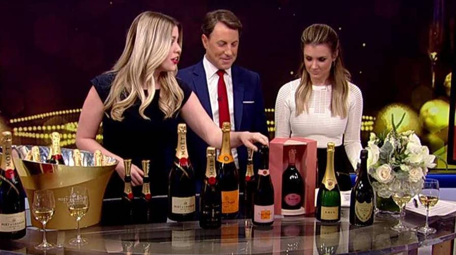 Celebrating the new year on National Champagne Day