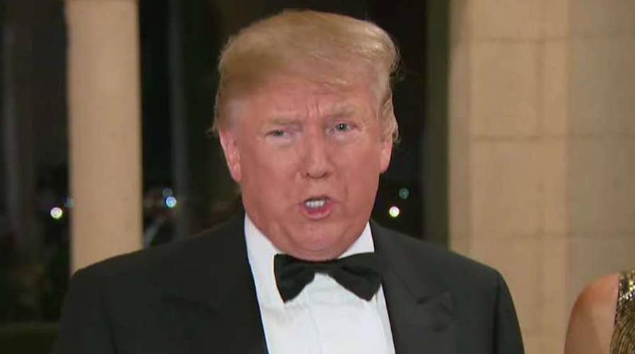 President Trump delivers optimistic message while hosting New Year's Eve party