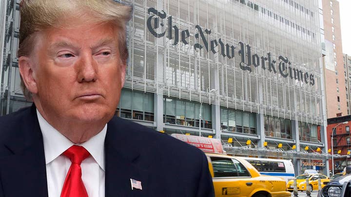 New York Times claims 2019 was 'darkest year yet for journalists' under Trump administration