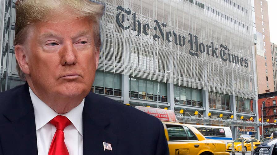 New York Times claims 2019 was 'darkest year yet for journalists' under Trump administration