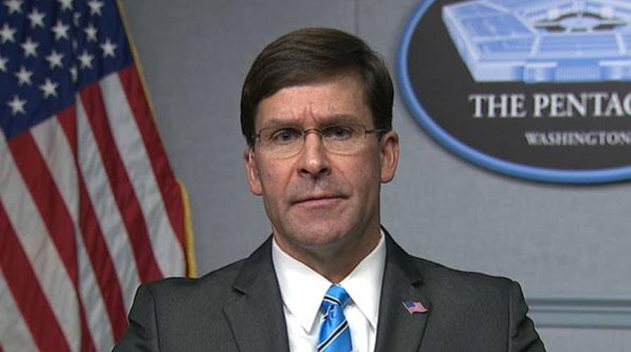 Defense Sec Esper: Iran will face 'severe response' if U.S. is challenged