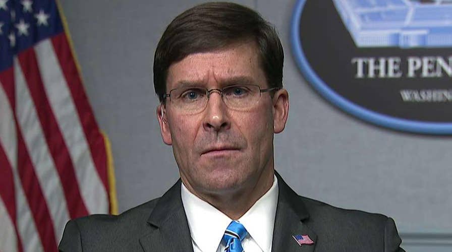 Defense Secretary Esper: We are going to defend ourselves and our interests in Baghdad