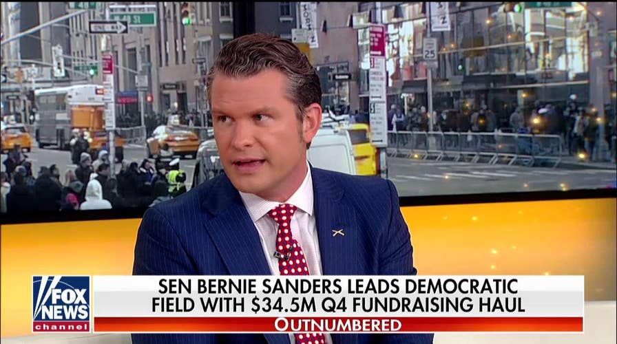 Pete Hegseth on Bernie Sanders' massive fundraising haul