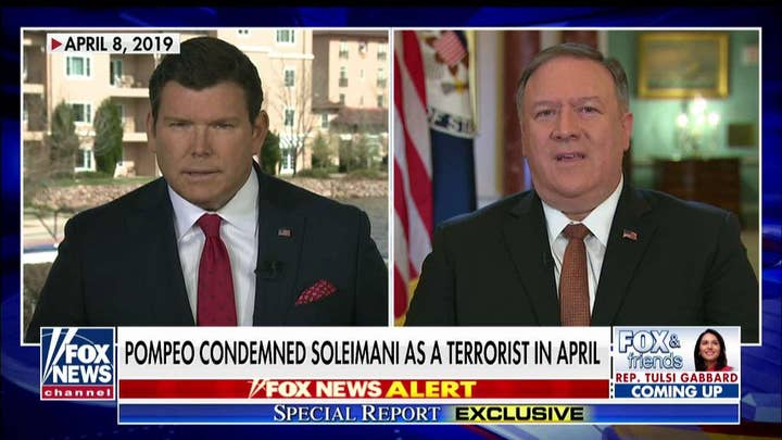 Flashback: Pompeo calls Qassem Soleimani a terrorist with American blood on his hands