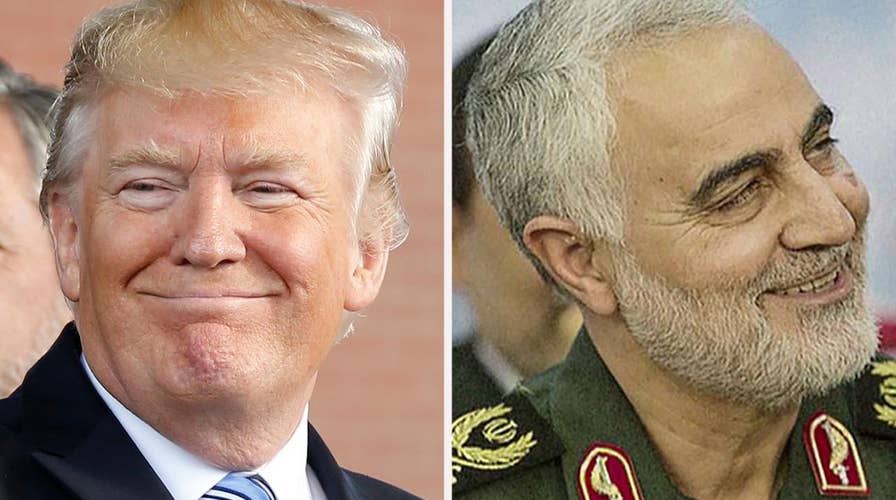 Trump says Soleimani was 'directly and indirectly responsible for the death of millions of people'