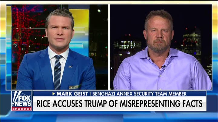 Mark Geist reacts after Susan Rice accuses Trump of misrepresenting Soleimani facts
