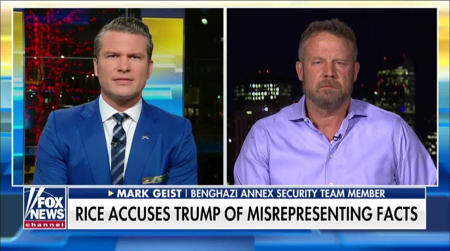 Mark Geist reacts after Susan Rice accuses Trump of misrepresenting Soleimani facts