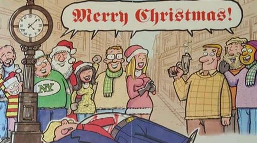 Hustler Magazine sends graphic Christmas card to lawmakers depicting Trump's assassination
