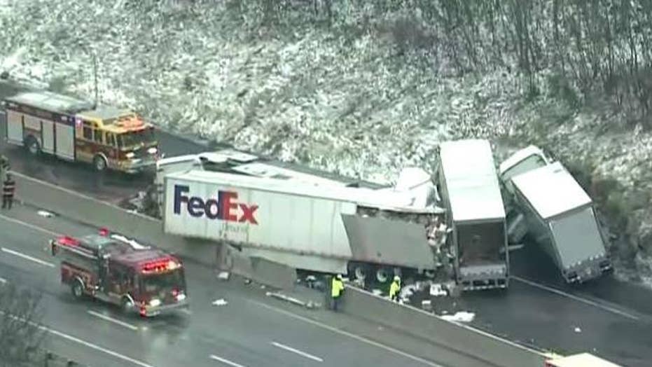 Pennsylvania Turnpike Crash Involving Tour Bus, Semi-trucks Leaves ...