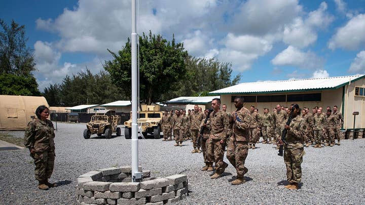 US service member and two American contractors killed in attack on Kenya military base