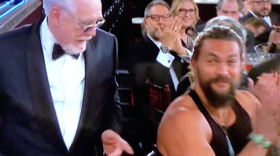 Golden Globes 2020: Jason Momoa's tank top goes viral