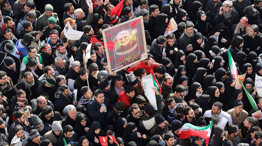 Tens of thousands take to streets in Iran to mourn Gen. Soleimani