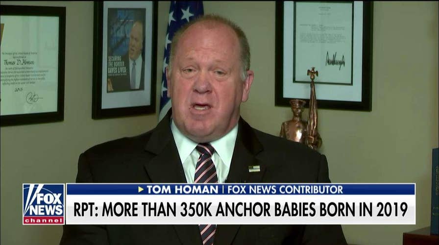 Tom Homan calls out 'huge' immigration problem that no one talks about