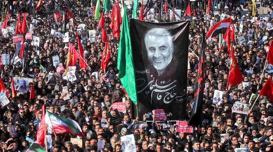 Iran guard leader vows to 'set ablaze' US-backed locations after Soleimani's death