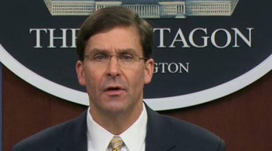Esper: We are not leaving Iraq