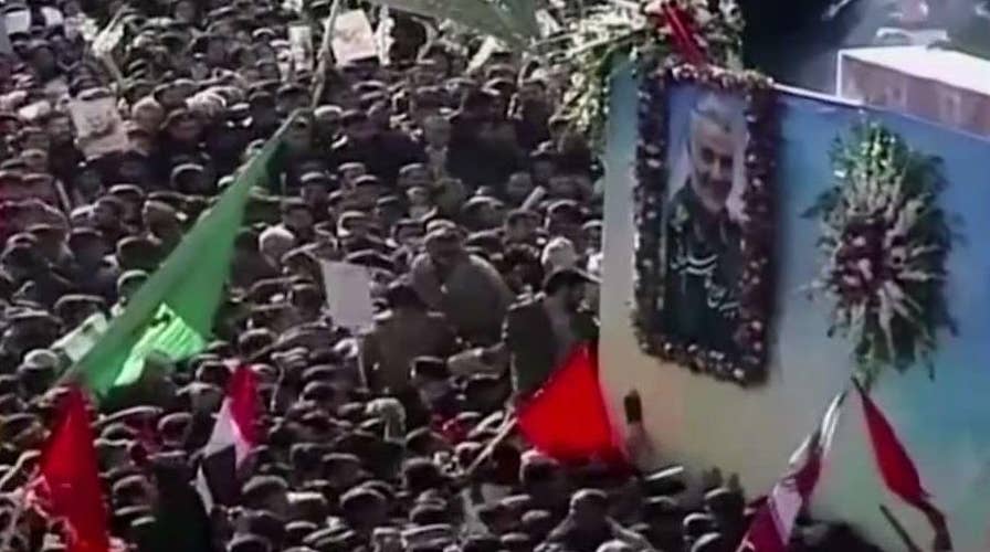 Soleimani funeral stampede kills more than 50 people