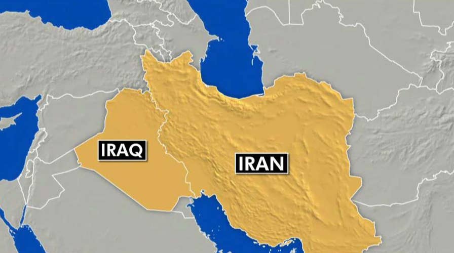 Senior military source says missiles were fired from Iran at US targets in Iraq