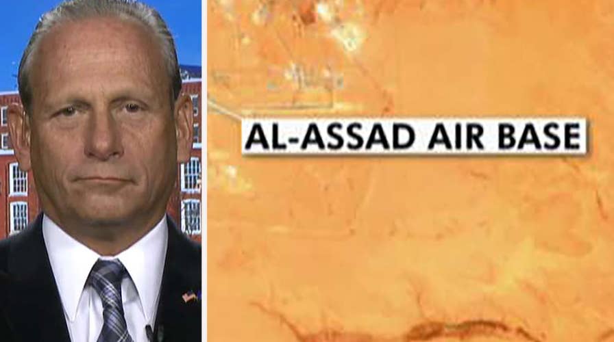 What is the significance of the U.S. air base targeted by Iran?