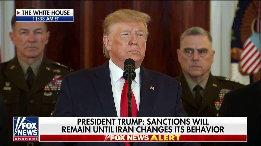 Trump warns Iran: Murder &amp; mayhem campaign will not be tolerated