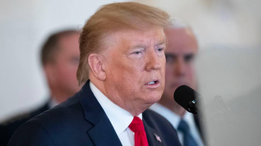 President Trump reaffirms goal to deny Iran a nuclear weapon