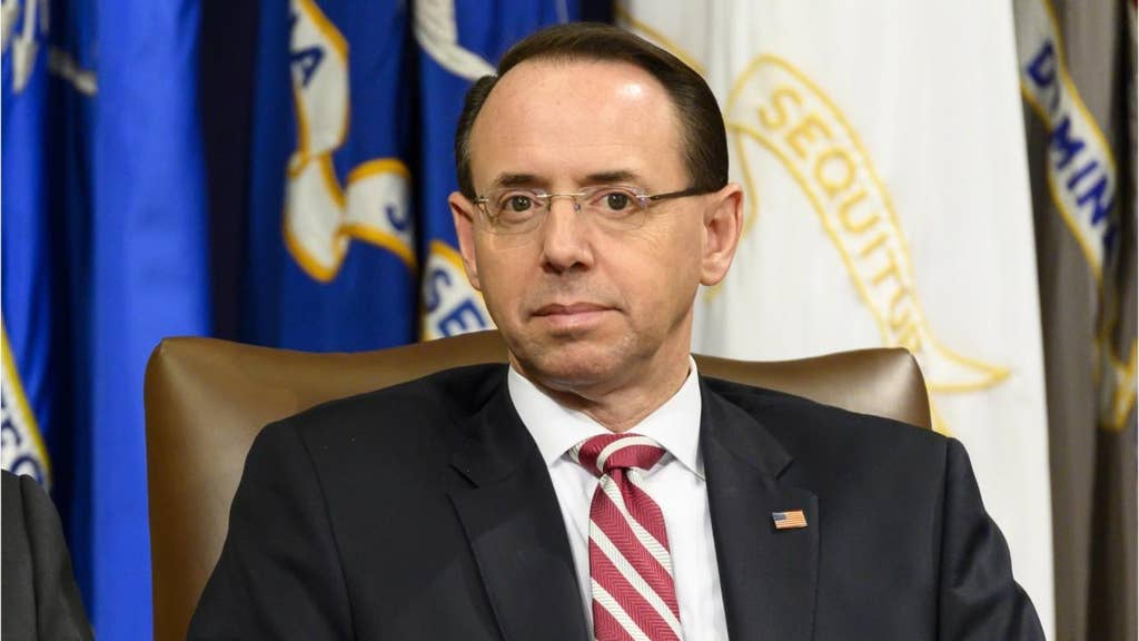 Rosenstein to testify as first witness in Senate Judiciary's Russia probe