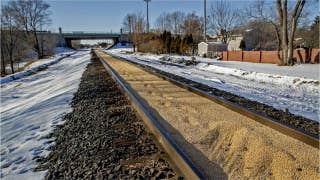 Minnesota railroad tracks filled with perfectly placed corn spill for more than third of a mile - Fox News