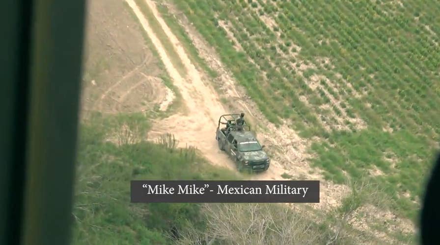EXCLUSIVE: Mexican military rushes to help Border Patrol stop illegal border crossers