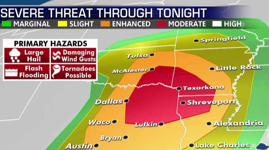 National forecast for Friday, January 10