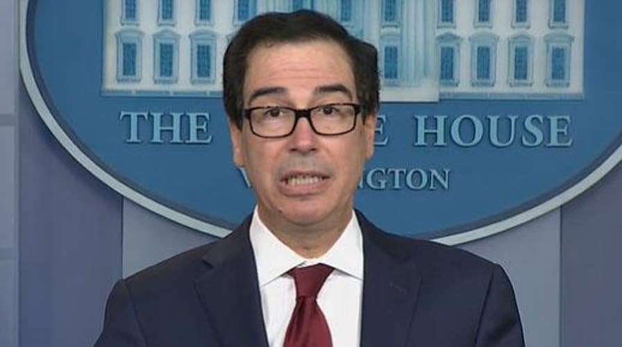 Mnuchin: Sanctions will continue until Iran stops global terrorist activities