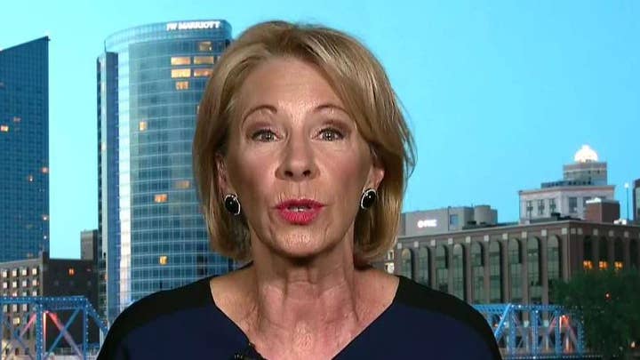 Secretary Betsy DeVos on combating the homeless crisis in schools