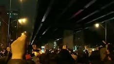 Iranian security forces purportedly fire live ammunition to disperse protesters despite Trump's warning