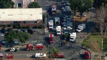 California elementary school students hurt after plane dumps fuel over playground; nearly 60 people treated