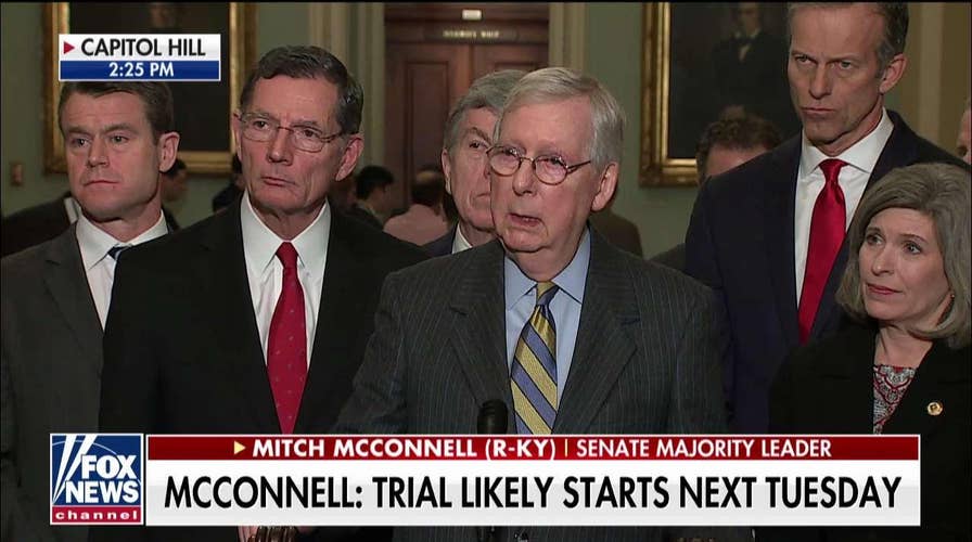 Mitch McConnell: No GOP sentiment to dismiss impeachment